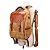 Mochila de Couro Equipamentos Fotográfico Câmera 52x36x18cm - Imagem 2