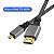 Cabo HDMI x Micro HDMI 3 Metros 4K de Alta Qualidade - Imagem 2