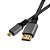 Cabo HDMI x Micro HDMI 3 Metros 4K de Alta Qualidade - Imagem 1