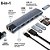 Hub USB-C 8 em 1: HDMI, RJ45, PD, leitor de cartão - Imagem 4