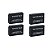 Kit 4 Bateria Mamen Lp-e17 T6i T7i Sl3 Sl2 + Carregador - Imagem 5