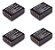 4x Bateria Np-w126 Mamen Para Fujifilm X-t3 X-t2 X-t1 X-t10 - Imagem 1
