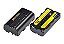 Kit 2 Bat Np-f550 F570 Batmax 2600mah Para Monitor, Led - Imagem 1