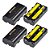 Kit 4 Bat Np-f550 F570 Batmax 2800mah Para Monitor Led - Imagem 1