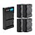 Kit 4 Bateria NP-FZ100 + Carregador Sony A7iii A7iv Fx30 FX3 - Imagem 1