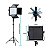 Iluminador De Led Rgb L5500 RP Greika + Tripé + Softbox - Imagem 2