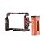 Kit Cage Gaiola + Punho Lateral Sony A7III A7II A7RIII Cinza - Imagem 1