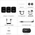 Microfone Lapela Duplo G2A2 Synco + Cabo Lightinig + USB C - Imagem 6