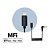 Microfone Lapela Duplo G2A2 Câmera Synco + Cabo Para iPhone - Imagem 7