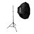Softbox Octabox Bowens 120cm Godox + Tripé de 3 Metros - Imagem 1