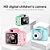 Câmera Digital Infantil Mini Rosa com Cartão 32gb - Imagem 2
