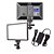 Iluminador Painel De Led L122T 3300k-5600k + Fonte de energia - Imagem 1