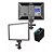 Iluminador Painel De Led L122T 3300k-5600k + Bateria F970c - Imagem 1
