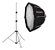 Softbox Octabox  Bowen 120cm + Tripé 1,90m + Adaptador V1 - Imagem 2