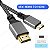 Cabo HDMI Para Mini HDMI De 30cm Para 4K 60hz Nailon - Imagem 2