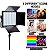 Kit 2 Iluminação Led RGB L5500 RP Greika + Tripé Softbox - Imagem 3