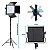 Kit 2 Iluminação Led RGB L5500 RP Greika + Tripé Softbox - Imagem 2