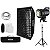 Godox SL60W + Softbox Bowens Grid Godox 60x90 + Tripé 2,10m - Imagem 1