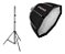 Softbox Octabox Triopo Bowens De 120cm + Grid + Tripé 3m - Imagem 1