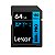 Cartão de Memória Lexar 64gb SDXC 800x 150mb/s V30 - Imagem 1