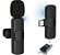 Microfone Lapela Sem Fio Usb Type C + Adaptador Lightning - Imagem 1