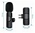 Microfone Lapela Sem Fio Usb Type C + Adaptador Usb A - Imagem 2