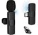 Microfone Lapela Sem Fio Usb Type C + Adaptador Usb A - Imagem 1