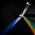 Prisma Triangular Óptico Vidro Refração Luz 130mm x 30mm - Imagem 2