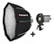 Softbox Octabox Triopo 120cm + Grid + Adaptador Forza 60b - Imagem 1