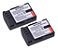 Kit 2 Baterias Dmw-blf19e Para Pana Lumix Dmc Gh3 Gh4 Gh5 - Imagem 1