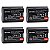 Kit 4 Bateria Para Fuji Fujifilm Xt4 Np-w235 Batmax 2280mah - Imagem 1
