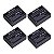 Kit 4 Bateria Fujifilm Np-w126 X-t3 X-t2 X-t1 - Imagem 1