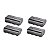 Kit 4 Bateria Np-f550 F570 2400mah Para Monitor Led - Imagem 2
