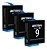 Kit 3 Bat Eria Gopro Batmax Hero 9 E 10 + Carregador Triplo - Imagem 2