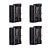 Kit 4 Bateria En-el15 Nikon D7000 D7100 D800 D600 D610 V1 Z6 - Imagem 1
