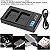 Kit 2 Bateria LP-E6 + Carregador Duplo Para Canon R R5 R6 - Imagem 4