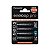 4x Pilha Recarregável Aa Panasonic Eneloop Pro Bk-3hcde/4be Cilíndrica - Imagem 1