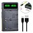 Carregador Duplo Batmax Usb Para Bateria Np-f970 F550 F960 - Imagem 1