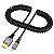 Cabo Hdmi Para Micro Hdmi Espiral Enrolado 50cm/1m (monitor) - Imagem 1
