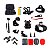 Kit 18 Peças de Acessórios para Câmeras de Ação Gopro SJCAM - Imagem 1