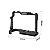Cage Gaiola Para Câmera Canon R8 - Suporte Mirrorless Preto - Imagem 2
