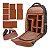 Mochila de Lona e Couro Impermeável Equipamentos Fotográfico - Imagem 3