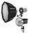 Nanlite Forza 60b Led + Octabox Triopo 120 + Adaptador Bowen - Imagem 1