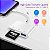 Leitor de Cartão de Memoria SD e Micro SD com USB Lightning - Imagem 2