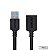 Cabo Extensor USB 3.0 Macho x Fêmea Preto - PCYES - Imagem 1