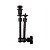 Braço Articulado Ajustável 20cm Sapata Para Monitor - Imagem 2