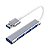 HUB Usb Entrada 4x USB 3.0 Para Pc, Desktop, Videogame etc. - Imagem 1