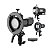 Suporte Flash Adaptador Bowens V1 Ad200/300 Similar Godox s2 - Imagem 2