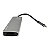 Adaptador HUB USB-C Multifuncional Tipo C x HDMI x USB 3.0 - Imagem 2