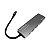 Adaptador HUB USB-C Multifuncional Tipo C x HDMI x USB 3.0 - Imagem 4